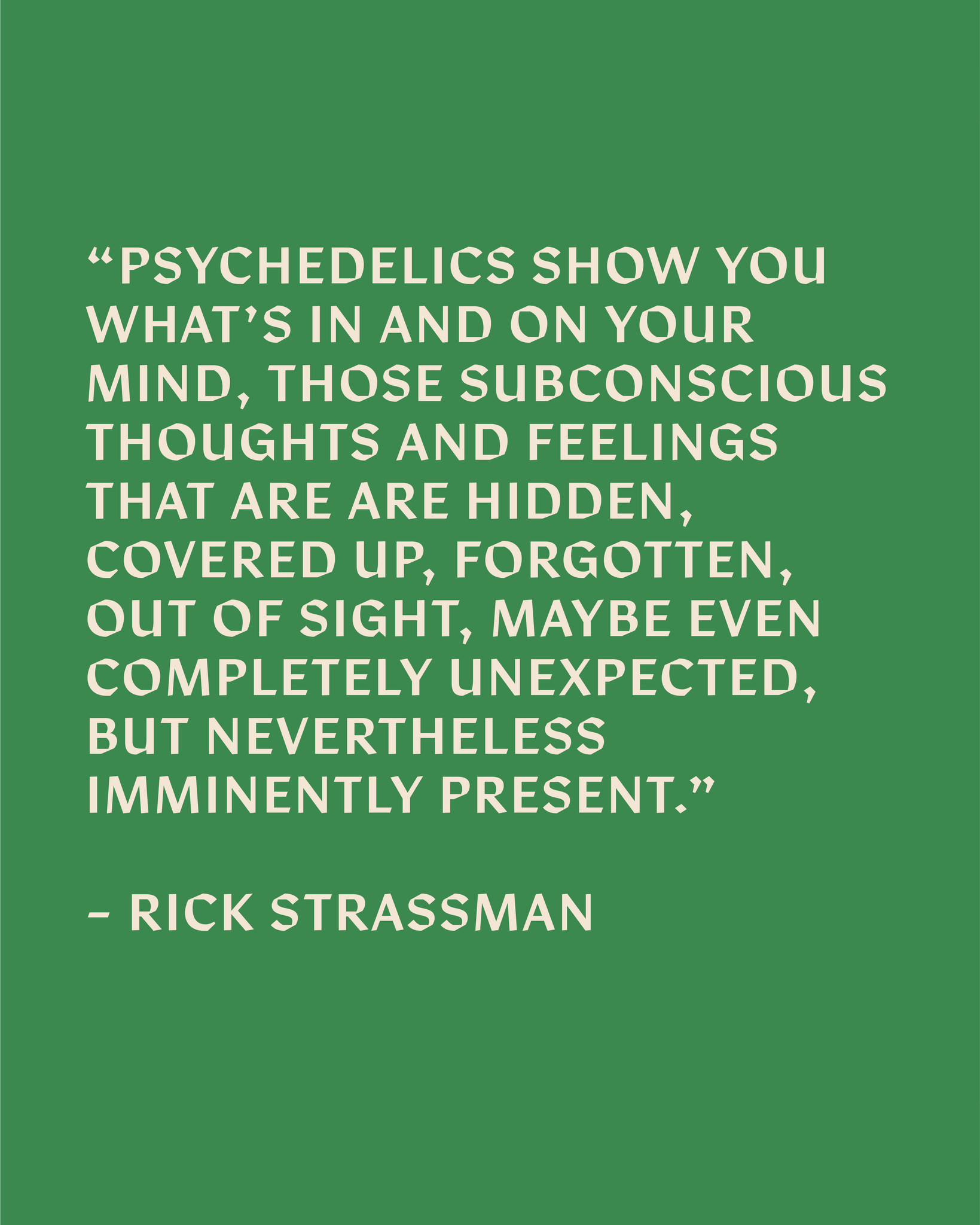 Rick Strassman: What Is Consciousness?